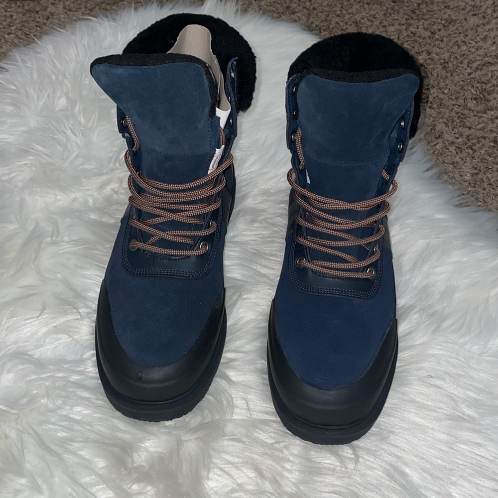 Hunter Commando Insulated Shearling Lined Suede L… - image 8